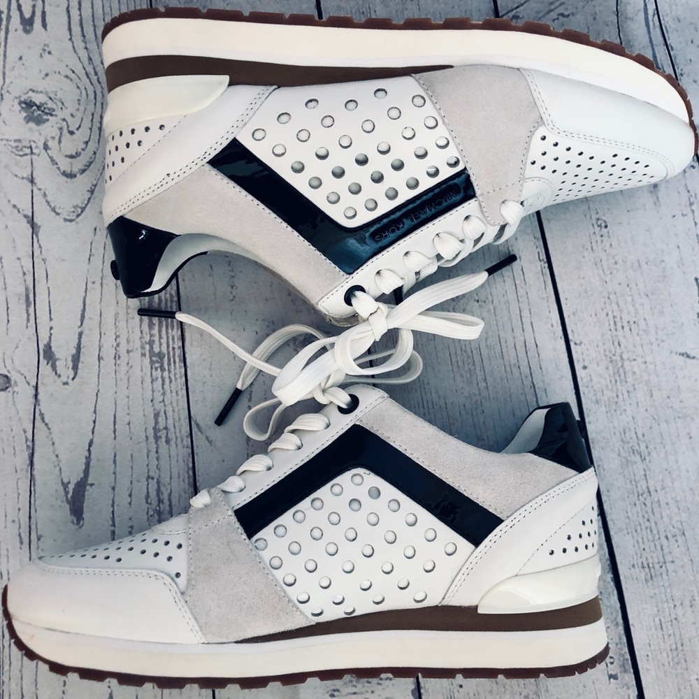 New Michael Kors Women’s Billie Trainer (White)